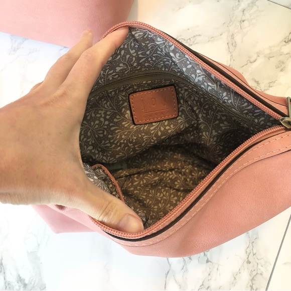 🆕 Joy Susan Mini Tote Bag in blush pink - Picture 2 of 9